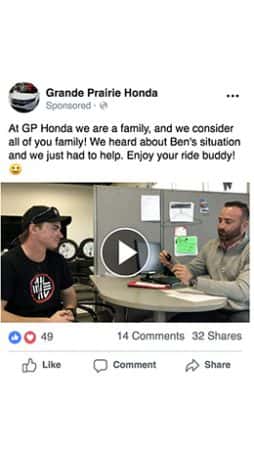 Grand Prairie Honda Social Media Case Study Phone Slide 2