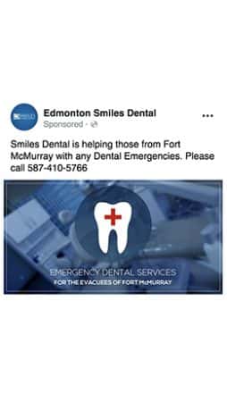 Smiles Dental Social Case Study Phone Slider 1