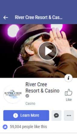 River Cree Resort & Casino (Social Media Screenshot)